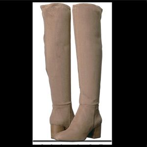 Vince Camuto Over the Knee Boots Tan size 11